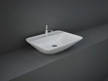RAK-VARIANT - Countertop rectangular ceramic washbasin by RAK Ceramics - view 3
